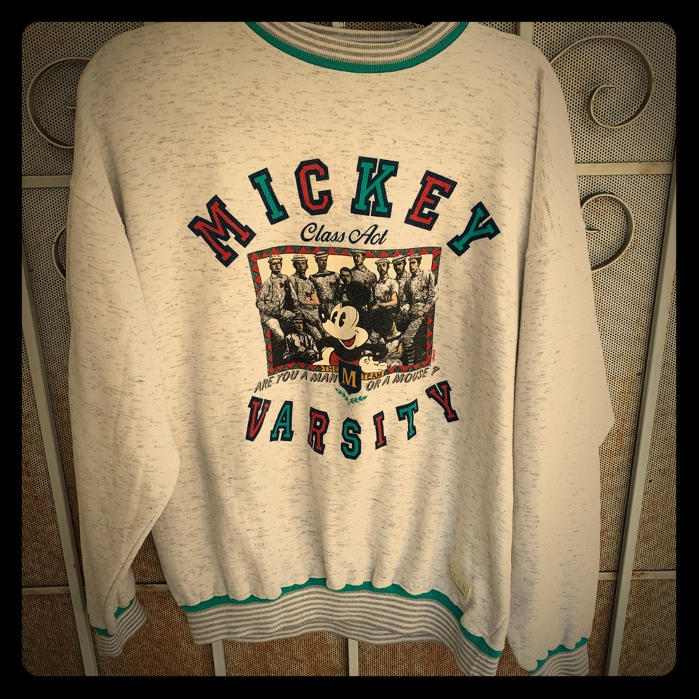 Gear For Sports Mickey Varsity Sweater Vintage XL